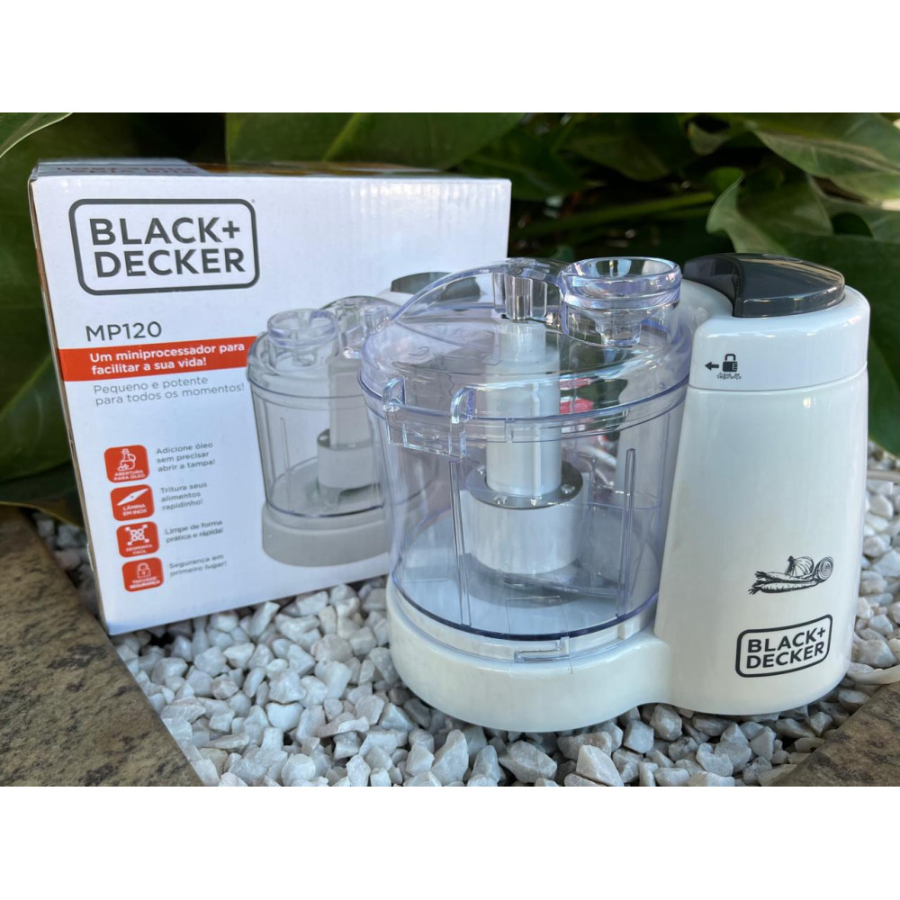 Mini Processador Branco Black Decker